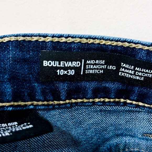 BUFFALO DAVID BITTON Dark Wash Straight-Leg Jeans | Size 10 * - Picture 4 of 10